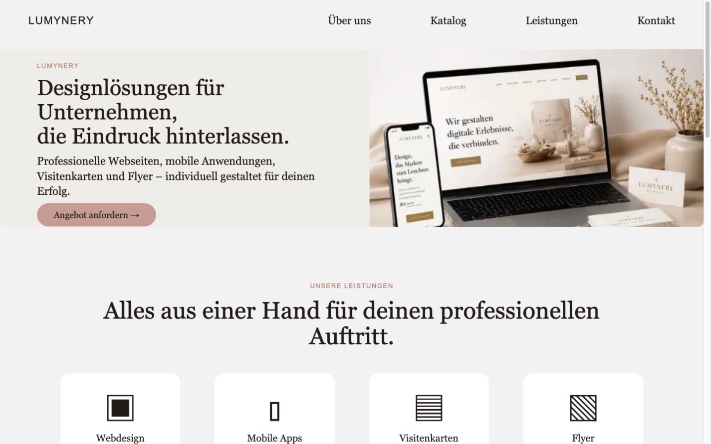Lumynery interface view 5